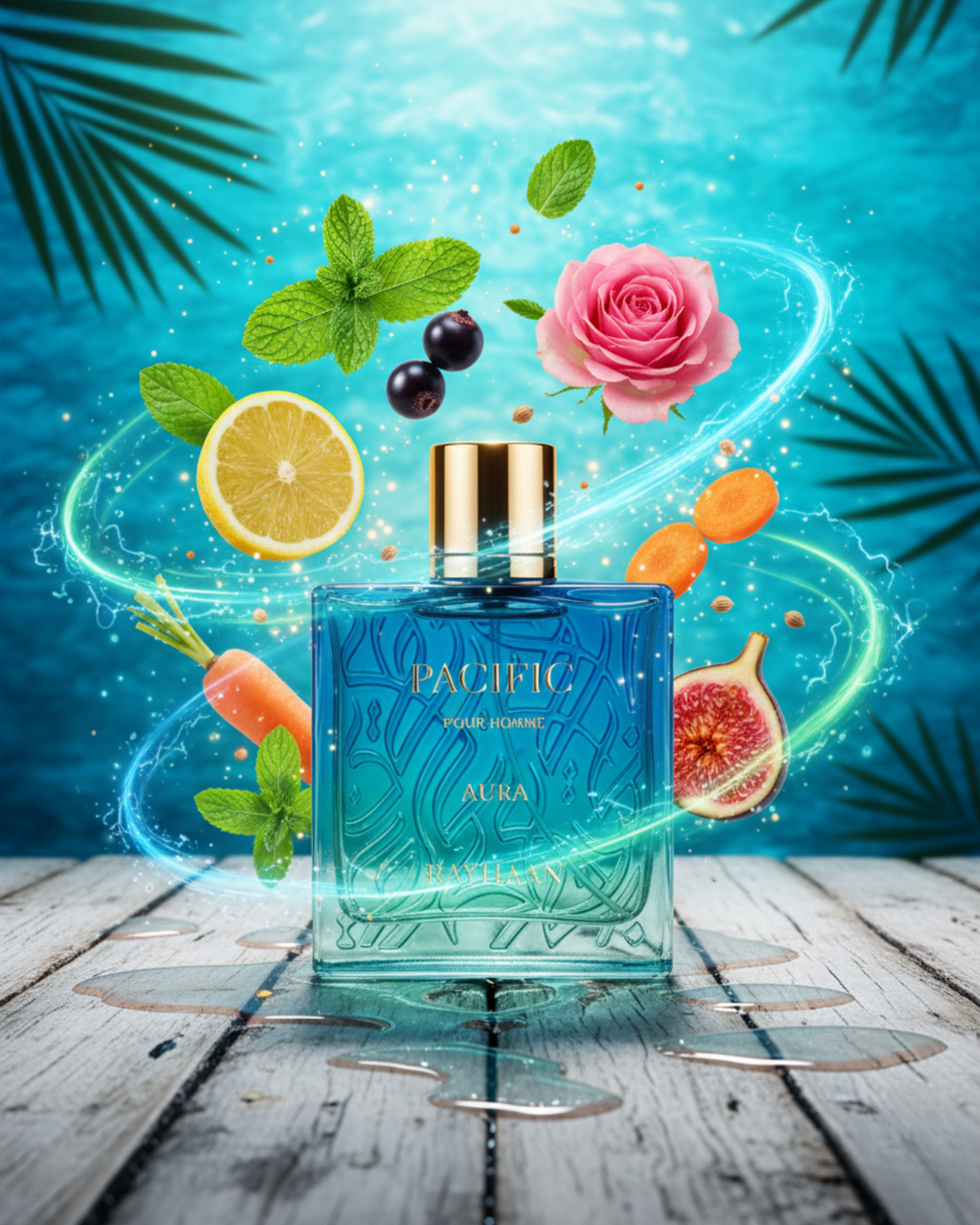 Rayhaan Pacific Aura Eau de Parfum - 100ML