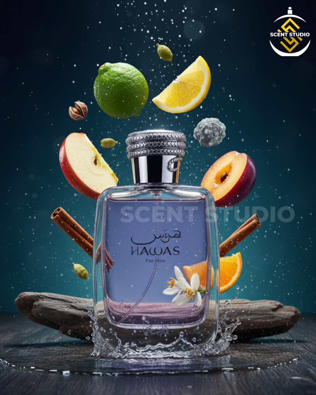 Hawas For Him Eau De Parfum - 100ML - Scent Studio