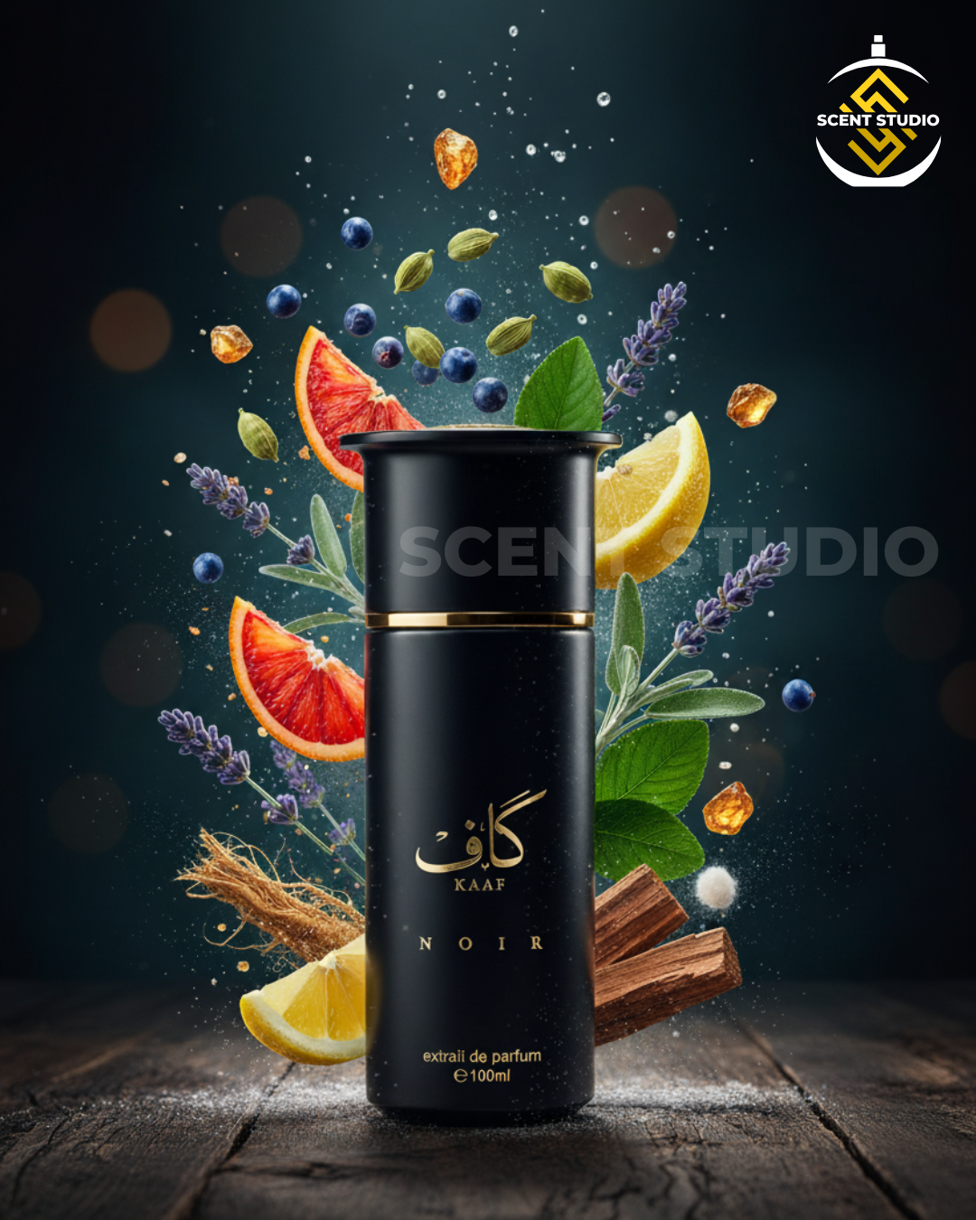 Kaaf Noir Extrait De Parfum - 100ML - Scent Studio